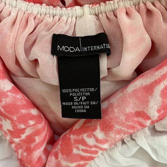 Moda International Pink Floral Maxi Dress - Picture 4 of 7